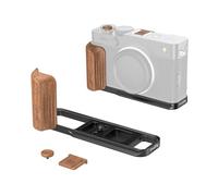 SMALLRIG X-E5 Rosewood Handle L-Shaped Grip Holder for FUJIFILM X-E5, Retro-style Side Handle with Shutter Button & Hot Shoe Cover, Quick Release Plate for Arca, Compatible with Tripods,Black - 5985