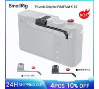 SmallRig X-E5 Thumb Grip for FUJIFILM X-E5, Silver/Black w Shutter Release Button Silicone Pads Enhance the Grip Improve Safety Black Kit