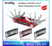 SmallRig x FILM RIOT 10-in-1 Detent Folding Multi-Tool Kit, Universal DSLR Camera Rig Folding Tool Set w Screwdrivers & Wrenches (Green) 4814