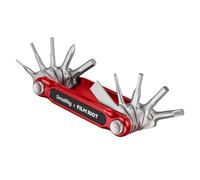 SMALLRIG x Film RIOT 10-in-1 Folding Tool Set Red-4813 | Includes Screwdrivers and Hex Key Wrenches, Multiple Angle Positioning, Portable and Compact, Red