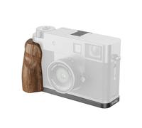 SMALLRIG X half Wooden L-Shaped Mount Plate, L Plate for FUJIFILM X half, Ergonomic Wood Side Handle, Includes Hot Shoe Cover (Charcoal Silver) - 5394
