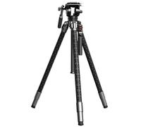 SMALLRIG x Potato Jet TRIBEX SE Hydraulic Aluminum Camera Tripod, with Video Fluid Head, 6kg Load, Max Height 166cm, Professional Video Tripod for Interviews/Wedding/Landscape Photography- 5305