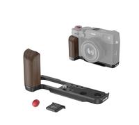 SMALLRIG X100VI / X100V Handgrip - 4805 | Wooden L-Shape Grip for FUJIFILM X100VI / X100V Camera, Built-in Quick Release Plate for Arca, with Shutter Button and Hot