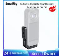 SmallRig X5/X4 Air/X4 Vertical-to-Horizontal Mount Support for Insta360 X5 / X4 Air / X4 / X3, with 1/4"-20 Threaded Hole -5824