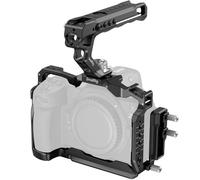 SMALLRIG Z6 III Cage Kit for Nikon Z6 III w/Top Handle & Arca-4520 | Aluminum Full Cage Kit with Anti-Twist Design, Top Handle, Cable Clamp, and Arca-Swiss QR Plate