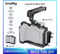 SmallRig Z6 III Camera Cage Kit for Nikon Z6 III, with Top Handle and Cable Clamp, Full Cage Kit with Anti-Twist Design Cage 4519