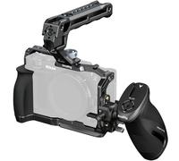 SMALLRIG ZR Camera Cage Kit for Nikon ZR, Full Cage with Rotatable NATO Rail Side Handle, Top Handle for ARRI and Cable Clamp for HDMI, Built-in Cold Shoe and Quick-Release Plate for Arca - 5468