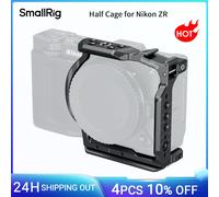 SmallRig ZR Half Cage for Nikon ZR, Built-in Arca-Swiss Quick Release Plate for DJI Gimbals with 1/4"-20 Threaded Holes -5905 Cage 5904