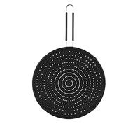 Smallterm 32cm Silicone Splatter Screen Guard Nonstick Oil Grease Pan Lid for Frying Pan Skillet Cooking Silicone