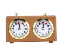 Smallterm Chess Clock Timer, Mechanical Analog Wind-Up Chess Clock for Tournament, No Battery Needed