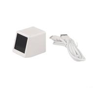 Smalltv PRO Real Time Cryptocurrency and Stock Price with Currency Exchange Rate Display by GeekMagic, Desktop Clock with Weather for Work Environment (White)