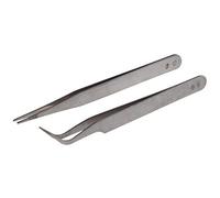 Smallwise Trading 2 X Rhinestones Gems Eyelash Nippers Tweezers Nail Art Acrylic Gel Picking Tool