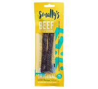 Smally's Biltong - Beef Snack Sticks, Orignal Beef Droewors, High Protein Beef Snack, Traditional South African Air Cured Beef Sausage - 40g x 15 Pack