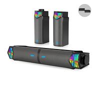 Smalody PC Speaker, 2 in 1 Detachable Computer Speaker Stereo Bluetooth