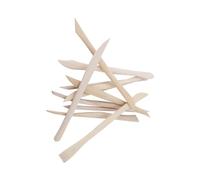 Smandy 10pcs Clay Tools Set, Wooden Pottery Sculpting Tools, Sufficient Shapes, Ergonomic Design for Beginners and Professionals