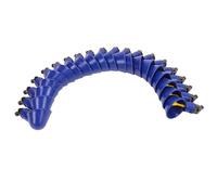 Smandy 20 Pcs Automatic Chicken Water Cups Poultry Watering Bowls with Screw Head Installation Leakproof Design for Chickens Ducks Geese Quail Birds (Blue)
