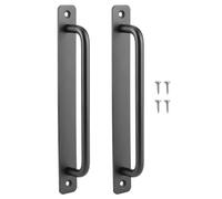 Smandy 2Pcs Aluminum Alloy Sliding Door Handle, Cabinet Handles for Sliding Doors Across Various Settings