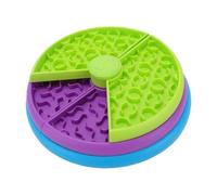 Smandy 3 Layer Dog Slow Feeder Bowl 10.24 Inch, Slow Feeders Maze 1.5 Cup Capacity, Reduce Boredom and Anxiety, For Small Medium Large Dogs 3 Layer Dog Feeder Bowl 10.24 Inch,