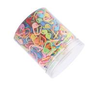 Smandy 500Pcs Colorful Plastic Safety Pins, Lightweight Crochet Locking Stitch Markers for Knitting and DIY Craft Projects