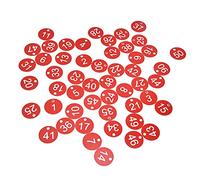 Smandy 50PCS Beehive Label, ABS Beekeeping Tag, Easy Identification for Beekeeping, Animal Husbandry, Disease Control (1-50)