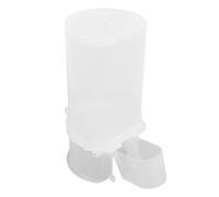 Smandy 5Pcs Bird Water Dispenser, Gravity Automatic Hydration Parakeet Feeder Bird Water Bowl for Home Cage or Outdoor