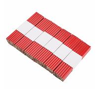 Smandy 72 Pack Carpenter Pencils with Ruler Scale, 7 Inch Octagonal Red Wood Pencils for Woodworking, Construction and Projects