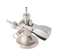 Smandy A Type Stainless Steel Keg Coupler Connector Beer Keg Tap Dispenser with 304 Stainless Steel for Bar Pub Restaurant Home Beer Dispensing Supplies Dispenser Equipment