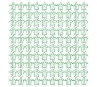 Smandy Animal Shape, 100Pcs Cute Paper Clips, Bright Electroplated Small Clips, Great and Ideal for Friends and Family (#1)