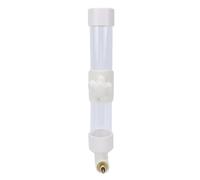 Smandy Automatic Water Feeder, Feeders Cage Water Dispenser Clear Bird Cage Drinker for Parakeets Cockatiels Budgies Finch Lovebirds Automatic Feeder, 260ml Bird (White)