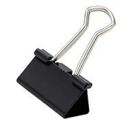 Smandy Bag Clips, 6 Sizes Stainless Steel Iron Clips for Food Clothes Office Household School, with Wear Resistant Spring (41mm)