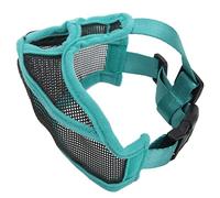 Smandy Breathable Short Muzzle Dog Muzzle Adjustable Mesh Bulldog Mouth for French Bulldogs Boston Terriers (XL)