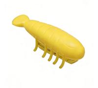 Smandy Cat Interactive Teaser Toy, Mice & Animal Toys Electric Interactive Cat Toy Heal Loneliness for Indoor Cats Kitten Play Exercise Teaser, Funny Mini Moving (Fish Yellow)