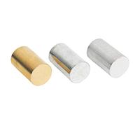 Smandy Cylinder Kit, Brass Iron Aluminum Cylinder Set Physical Teaching Accessory with Simple Structure, Not Easy to Corrode, for Secondary School Experimental Tool
