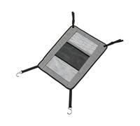 Smandy Dog Car Net Barrier, Barriers Breathable Mesh Back Seat Pet Divider Tear Proof Reinforced Fabric for Large Dogs Travel Dog Car Net Barrier, 2 in 1 Design Adjustable Seat Pet (45 * 57cm)