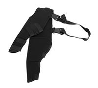 Smandy Dog Knee Brace, Soft Elastic SBR Material for Injury Recovery, Adjustable Support for Dogs with Arthritis and Weak Joints, Ideal for Active Pets (HJ25 rear double leggings black L)
