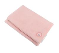 Smandy Electric Hand Warmer Rechargeable Hand Warmer Pouch 3-Second Rapid Heating with 3 Adjustable Temperature Levels Soft Velvet Fabric for Cold Weather Outdoor Activities (Pink)