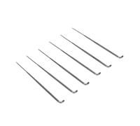 Smandy Fine Felting Needles 150Pcs Wool Felting Needles, Fine Tip Craft Needle Set for Making Dolls Jewelry Home Decorations 7.8cm with Box for Wool Kits and Fiber Arts Supplies