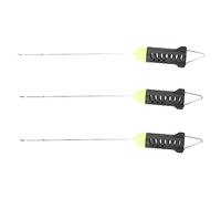 Smandy Fishing Feeder, Built in Metal Counterweight and Perforated Cup for Reduced Bait Dispersion and Water, with Leather Sleeve and Rod Lanyard, for Carp Grass Carp Fishing in All