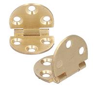 Smandy Foldable Hinge, Copper Construction, 180 Degree Flap Hinge with 25kg Load Capacity for Furniture, Ideal for Sewing Machine and Desktops