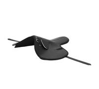 Smandy Horse Saddle Pad, Shock Absorbing Microfiber Riding Mat, Ergonomic Non Slip Design for Competitive Riders and Dressage Events