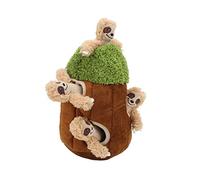 Smandy Interactive Hide S og Toy with 4 Squeaking Sloth Plush Toys Puzzle Game for Brain Training