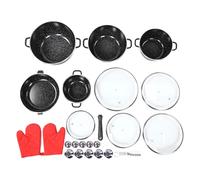 Smandy Maifan Stone Nonstick Cooking Pots Set, 5PCS Soup Cooking Set Multiple Pot Styles for Boiling Stewing