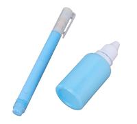 Smandy Masking Fluid Pen, Paint Mediums & Additives Masking Fluid Watercolor Medium Art Supplies with Eraser for Artists Various Projects Gouache Pen, 30ML Watercolor (#1)