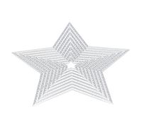 Smandy Metal Cutting Die, Five Pointed Star Shape Emboss Stencil for DIY Craft Paper Card Making, with High Toughness Carbon Steel for Precise Cropping and Layering