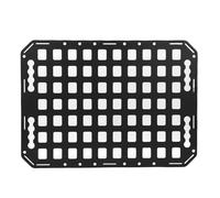 Smandy Molle Panel Aluminum Multifunctional L Track Storage Panel, Quick Access Organizational System for SUVs, Pickup Trucks, RVs, and Garages, 390x533mm