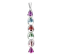 Smandy Pet Bird Parrot Cage Toy, Hanging Bells Suitable for Parrots and Birds