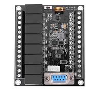 Smandy PLC Industrial Control Board, DC 24V Programmable Logic Controller with 32-bit MCU, for Industrial Automation and Control Applications
