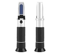 Smandy Professional 0-20% Brix Refractometer Handheld Tester for Sugar Content in Beer Fruit Juice Wine Beverages with Automatic Temperature Compensation