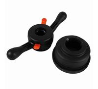 Smandy Quick Wing Nut Wheel Balancer Tire Change Tool, Plastic Construction, Fast Balancing with Release Lever, Compatible with and Wheel Balancers (Inner Diameter 40mm Screw Pitch 4mm)
