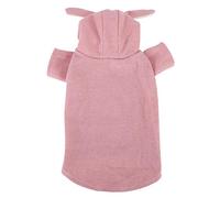 Smandy Rabbit Ear Hooded Cat Dog Costume with Soft Cloth Material for Autumn Winter Keep Warm (XL)